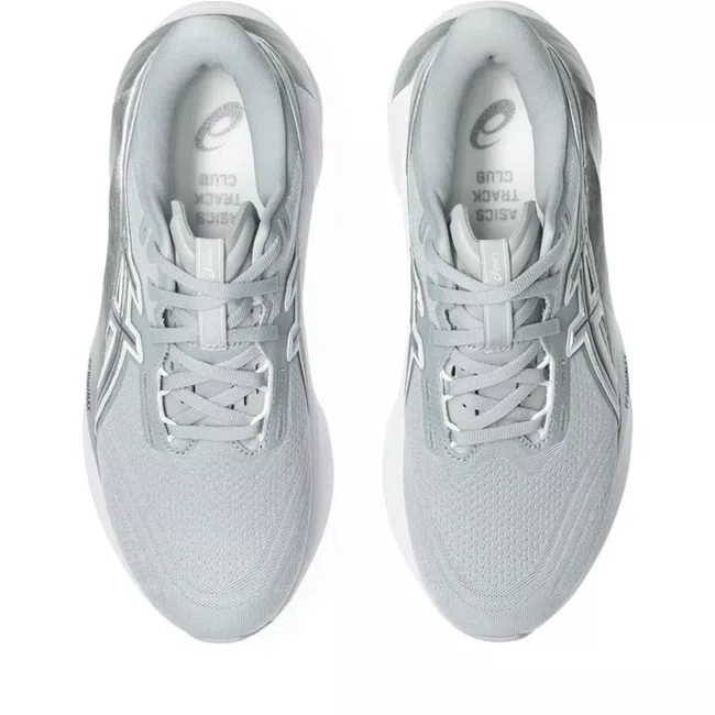Tênis ASICS Novablast 5 Feminino Cinza e Prata