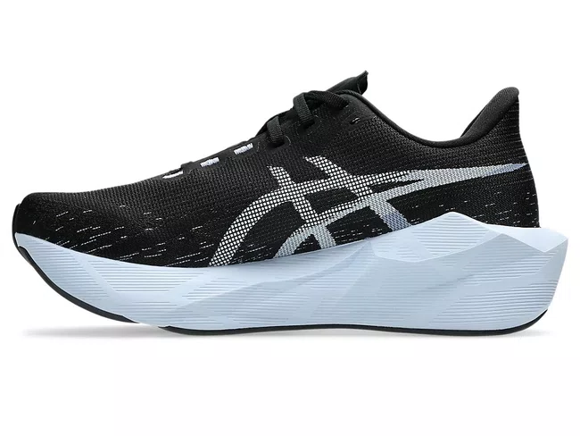 Tênis ASICS Novablast 6 Feminino Preto e Azul