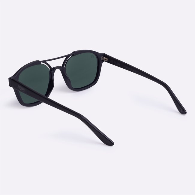 Óculos de Sol HUPI Berlin Preto com Lente Verde