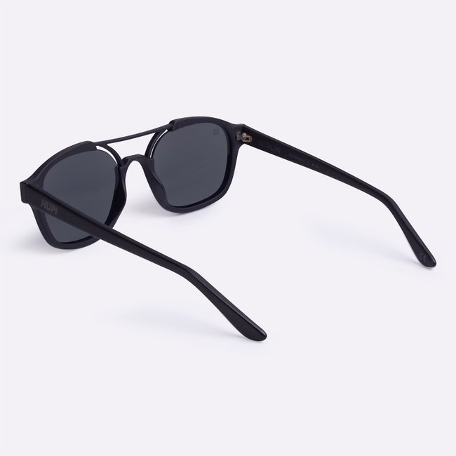 Óculos de Sol HUPI Berlin Preto Fosco com Lente Verde Espelhada