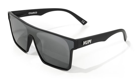 Óculos de Sol HUPI Charco Preto - Lente Cinza Espelhado