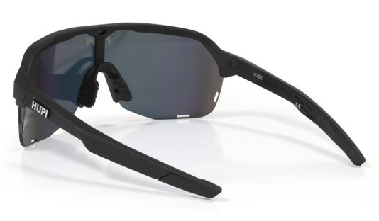 Óculos de Sol HUPI Huez Preto - Lente Dourado Espelhado