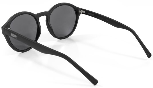 Óculos de Sol HUPI KONA Preto Fosco - Lente Azul Espelhado