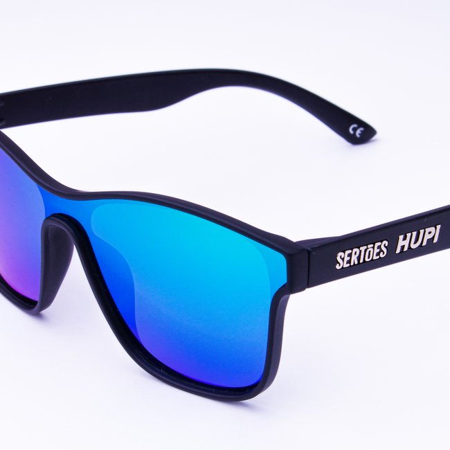 Óculos de Sol HUPI Major Sertões Preto - Lente Verde