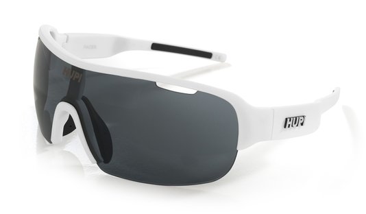 Óculos de Sol HUPI Pacer Branco/Preto - Lente Preto