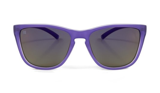 Óculos de Sol HUPI Paso Armação Lilás Escuro Lente Roxo Espelhado