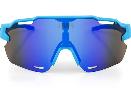 Óculos de Sol HUPI Quiriri Azul - Lente Azul Espelhado