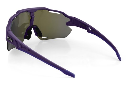 Óculos de Sol HUPI Quiriri Roxo - Lente Roxo Espelhado