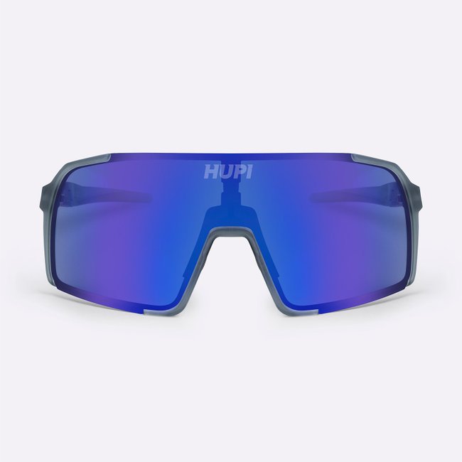 Óculos de Sol HUPI Andez Cinza - Lente Azul Espelhado