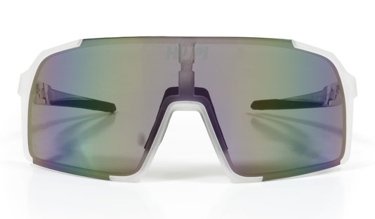 Óculos de Sol  HUPI Andez Cristal/Preto - Lente Roxo Espelhado