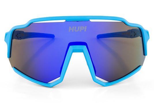 Óculos de Sol HUPI Brisa Azul - Lente Azul Espelhado