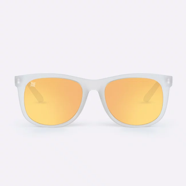 Óculos de Sol HUPI Hype Cristal Lente Dourado Espelhado