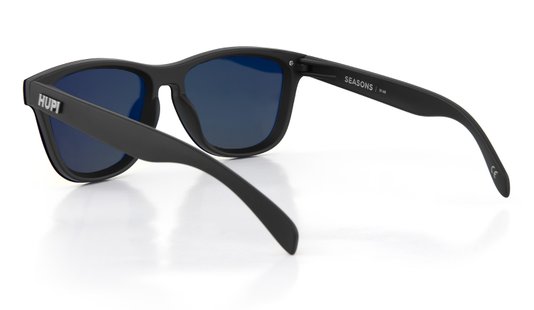 Óculos de Sol HUPI Seasons Preto - Lente Dourado Espelhada