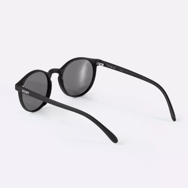 Óculos de Sol HUPI Tribus Preto Lente Verde Espelhado
