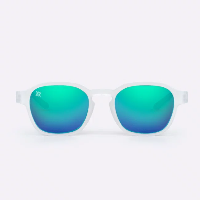Óculos de Sol HUPI Vibe Cristal Lente Verde Espelhado