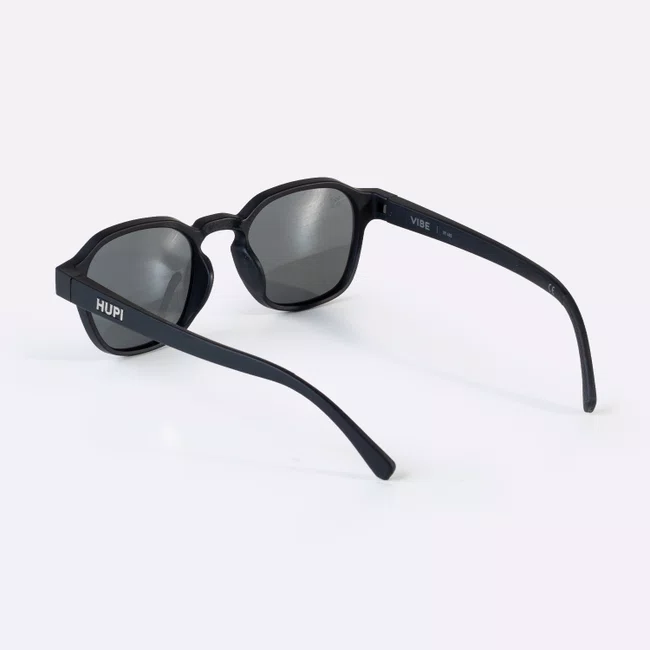 Óculos de Sol HUPI Vibe Preto Lente Azul Espelhado