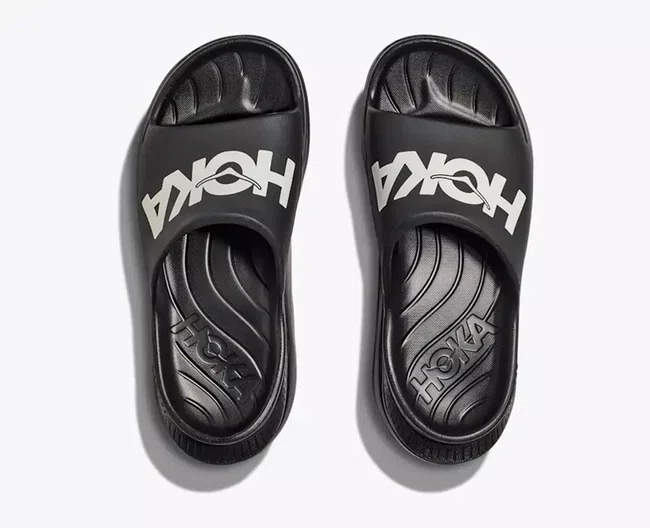 HOKA Ora Athletic Slide Masculino Preto
