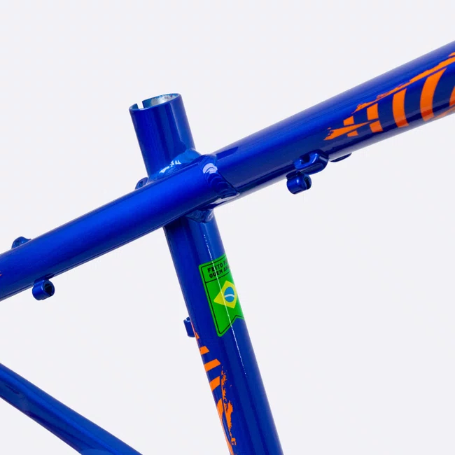 Quadro HUPI Naja V10 Azul Gancheira Horizontal