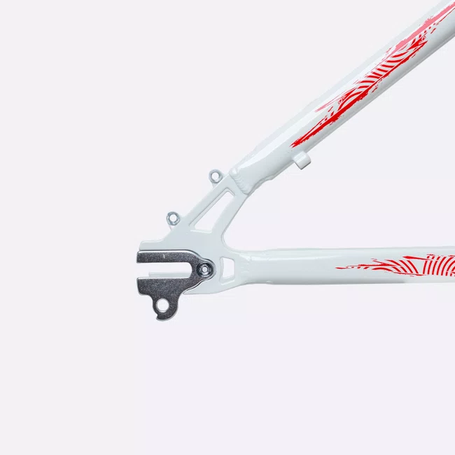 Quadro HUPI Naja V10 Branco e Vermelho Gancheira Horizontal