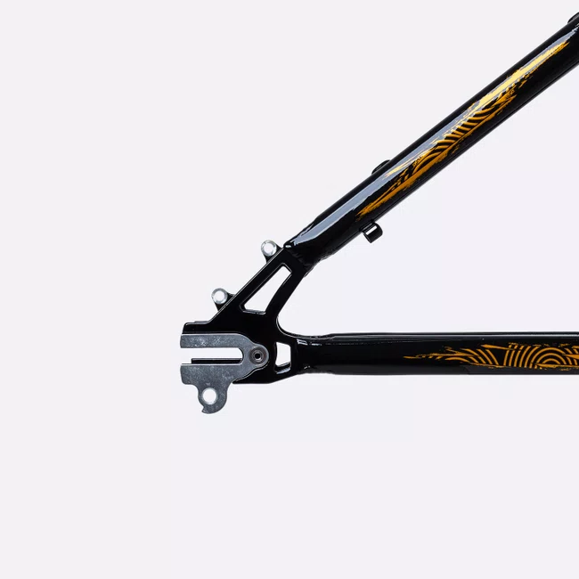 Quadro HUPI Naja V10 Preto e Dourado Gancheira Horizontal