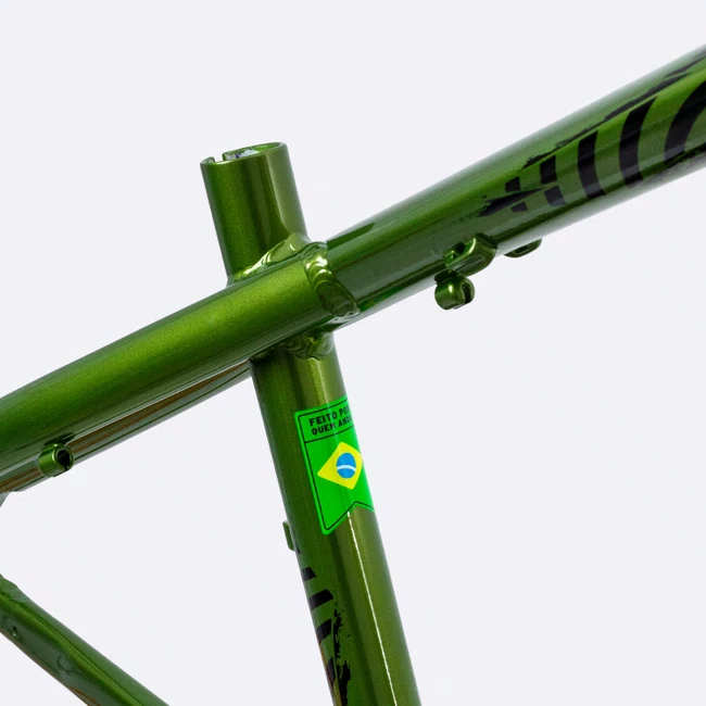 Quadro HUPI Naja V10 Verde Gancheira Horizontal
