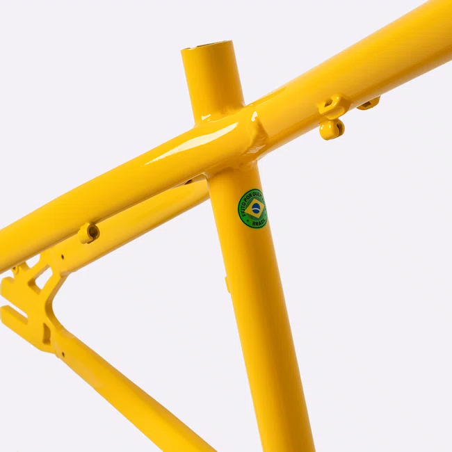 Quadro HUPI Naja V9 Amarelo Gancheira Horizontal Edição Especial