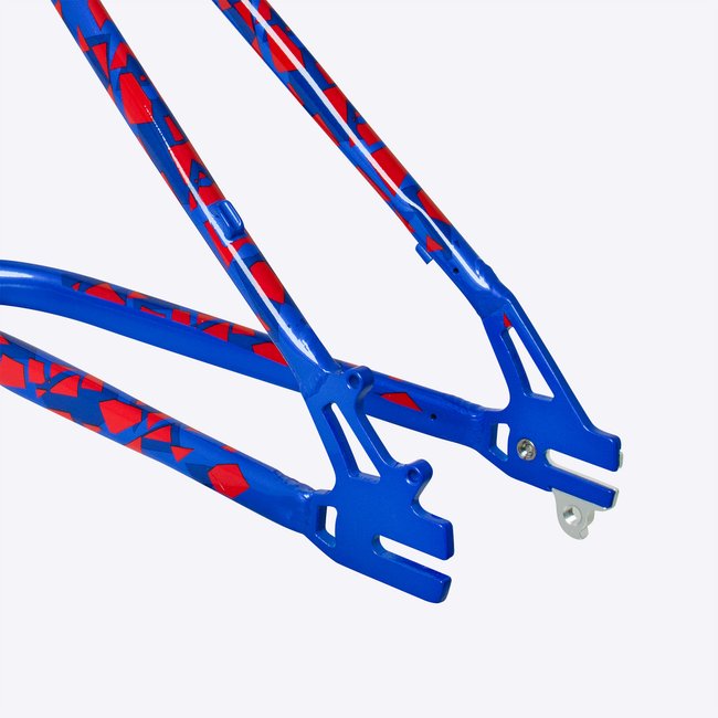Quadro HUPI Naja V9 Azul/Vermelho Gancheira Horizontal