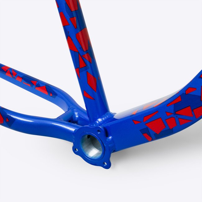 Quadro HUPI Naja V9 Azul/Vermelho Gancheira Horizontal