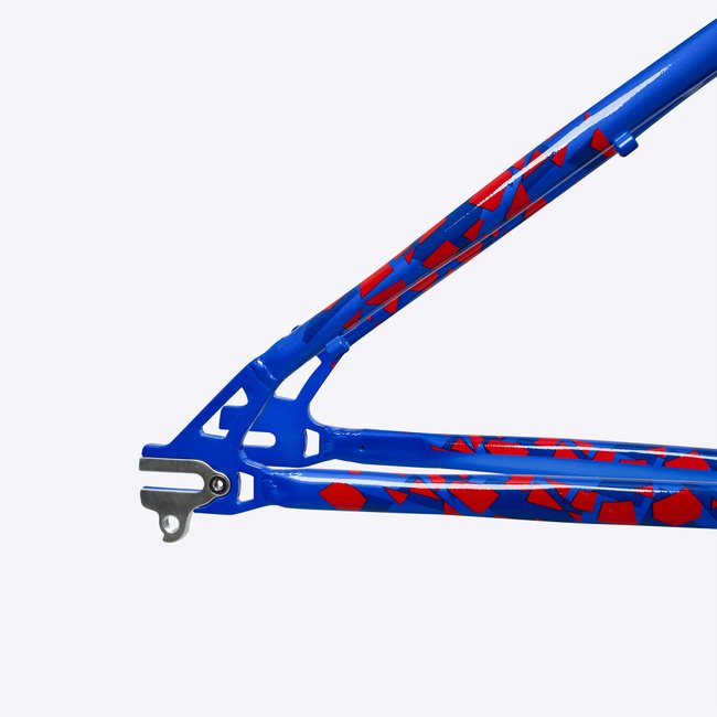 Quadro HUPI Naja V9 Azul/Vermelho Gancheira Horizontal