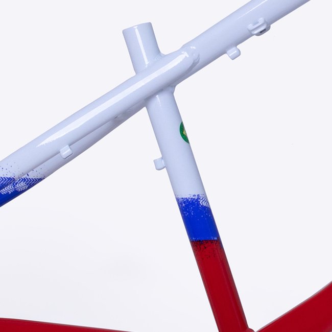 Quadro HUPI Naja V9 Branco/Azul/Vermelho Gancheira Horizontal