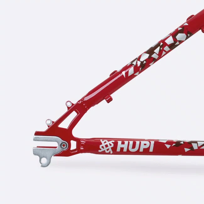 Quadro HUPI Naja V9 Cereja/Prata - Gancheira Horizontal