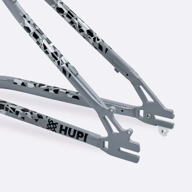 Quadro HUPI Naja V9 Cinza/Preto - Gancheira Horizontal