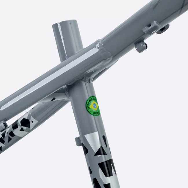 Quadro HUPI Naja V9 Cinza/Preto - Gancheira Horizontal