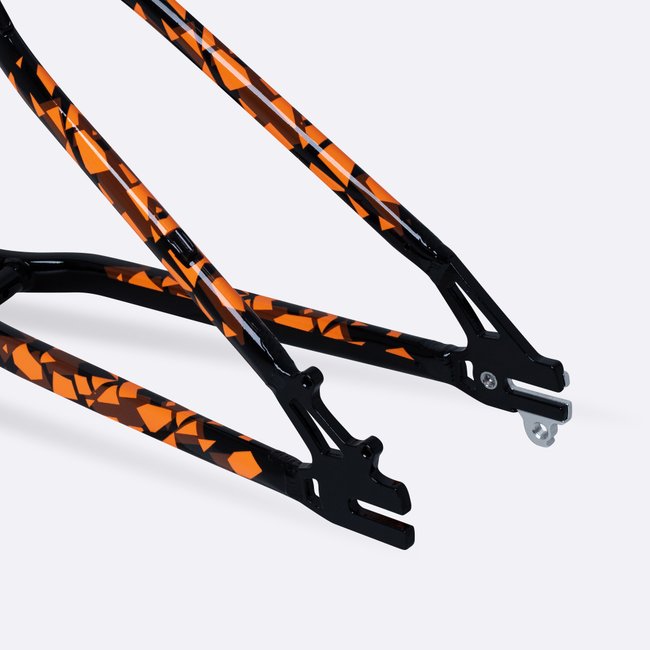 Quadro HUPI Naja V9 Preto/Laranja – Gancheira Horizontal