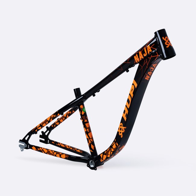 Quadro HUPI Naja V9 Preto/Laranja – Gancheira Horizontal