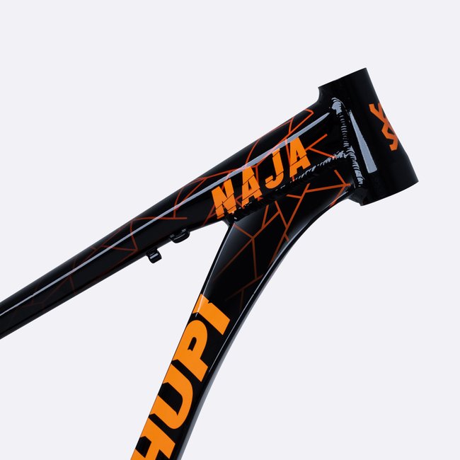 Quadro HUPI Naja V9 Preto/Laranja – Gancheira Horizontal