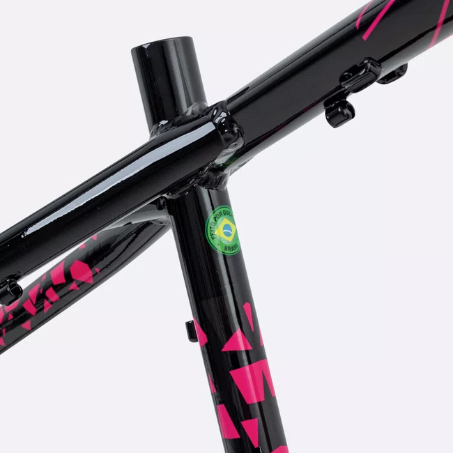 Quadro HUPI Naja V9 Preto/Pink - Gancheira Horizontal