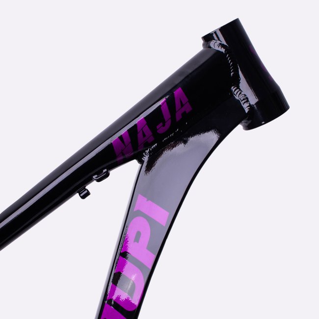 Quadro HUPI Naja V9 Preto/Roxo/Branco Horizontal