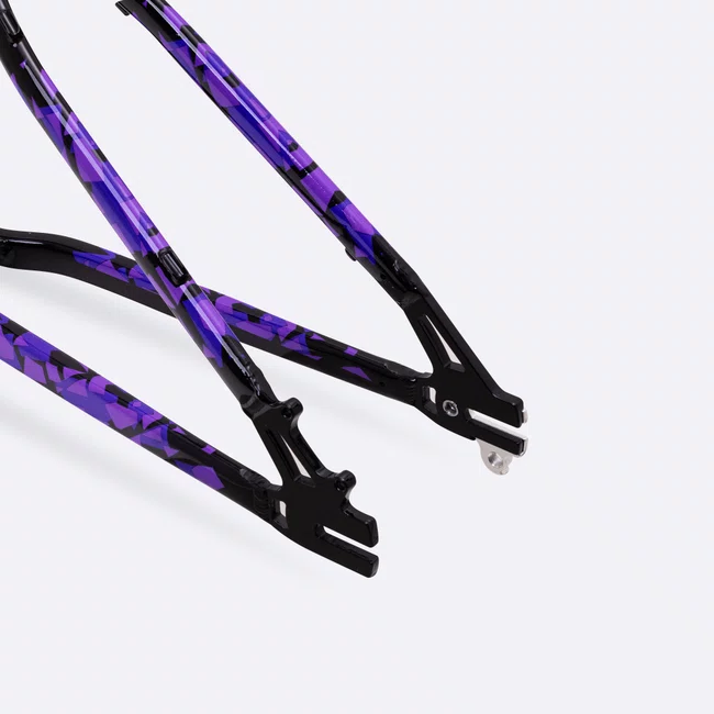 Quadro HUPI Naja V9 Preto/Roxo - Gancheira Horizontal