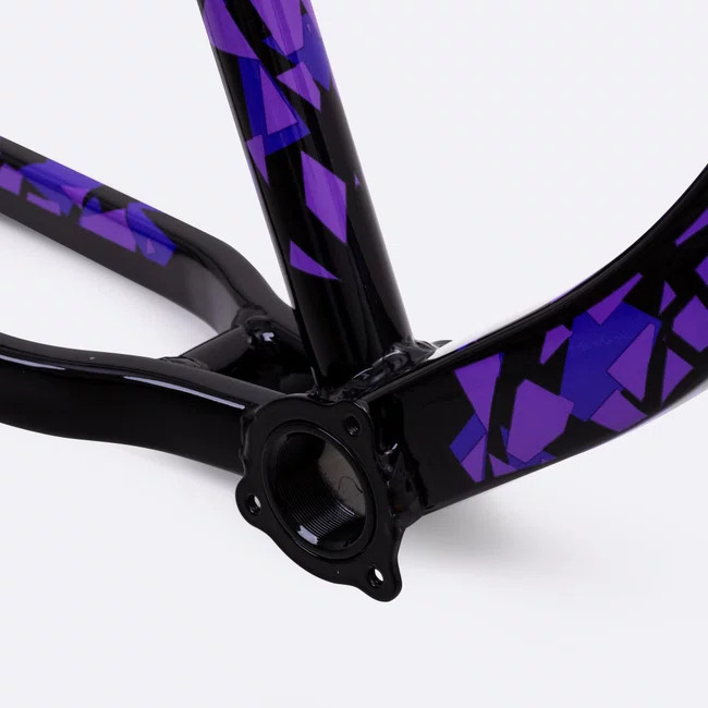 Quadro HUPI Naja V9 Preto/Roxo - Gancheira Horizontal