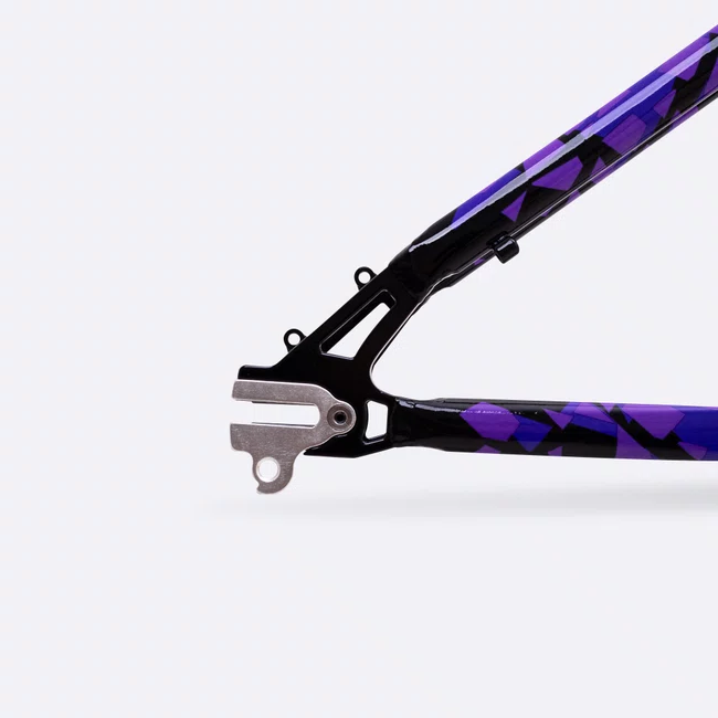 Quadro HUPI Naja V9 Preto/Roxo - Gancheira Horizontal