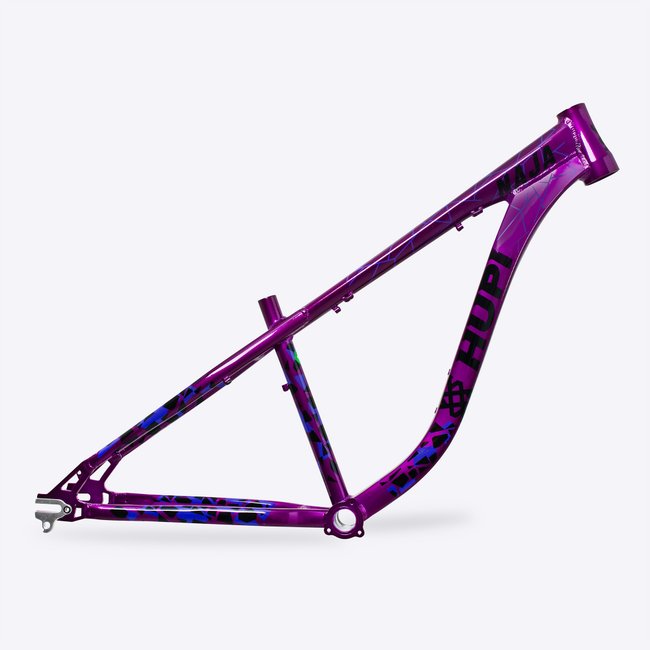 Quadro HUPI Naja V9 Roxo/Preto - Gancheira Horizontal