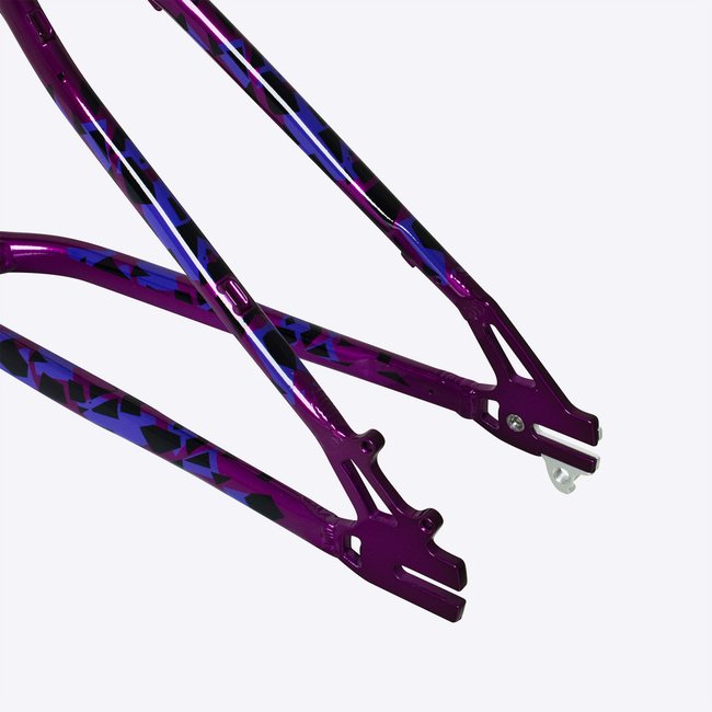 Quadro HUPI Naja V9 Roxo/Preto - Gancheira Horizontal