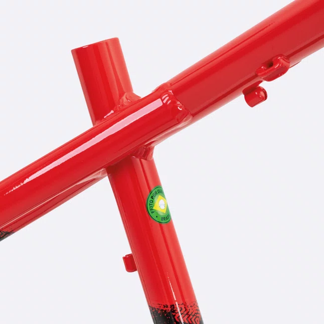 Quadro HUPI Naja V9 Vermelho/Preto - Gancheira Horizontal