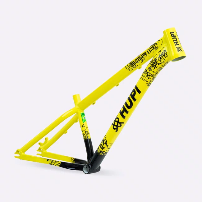 Quadro HUPI Strip Amarelo Horizontal
