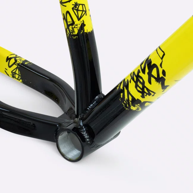 Quadro HUPI Strip Amarelo Horizontal