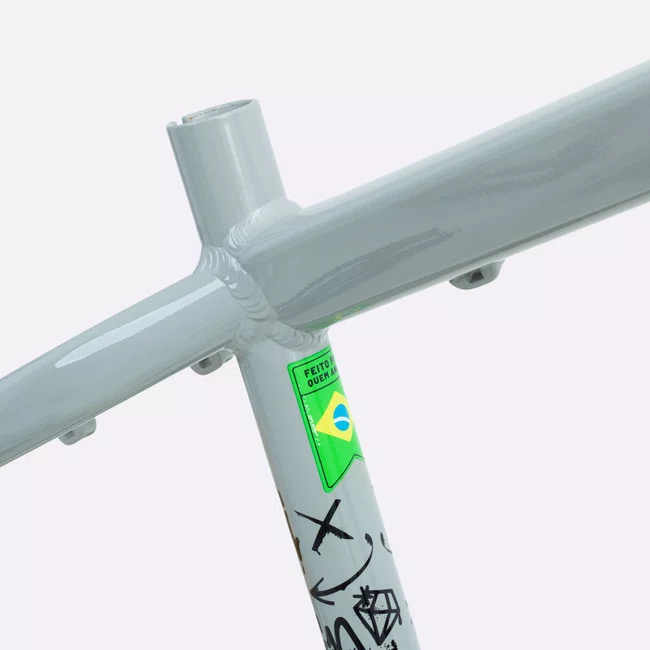 Quadro HUPI Strip Cinza Horizontal