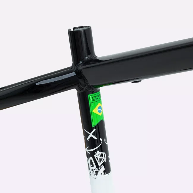 Quadro HUPI Strip Preto Horizontal