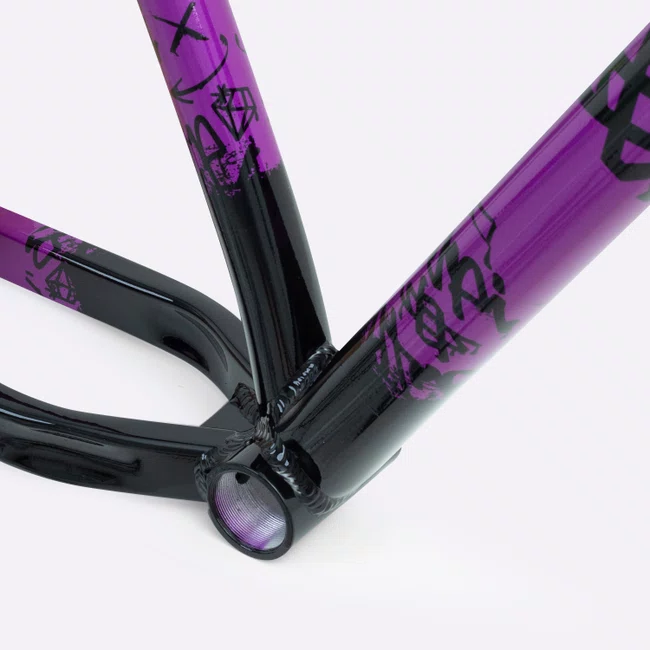 Quadro HUPI Strip Roxo Horizontal