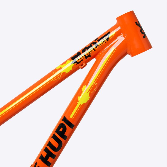 Quadro HUPI Whistler V6 Laranja Gancheira Horizontal